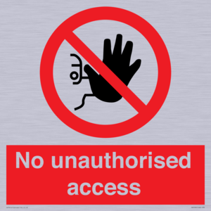 No unauthorised access